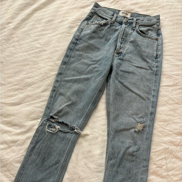 Agolde Lana Denim Jean Size 22 - Picture 2 of 4
